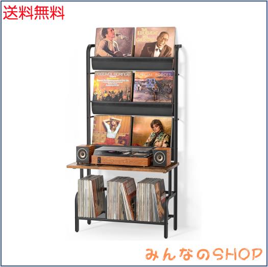 レコードショップ レコード 収納 棚 VINAEMO レコードラック レコード