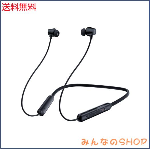 Rythflo Bluetooth イヤホン ネックバンド型 ノイズキャンセリング ANC搭載 ENC通話 60時間再生 マグネット式ネックバンド IPX6防水 V5.3