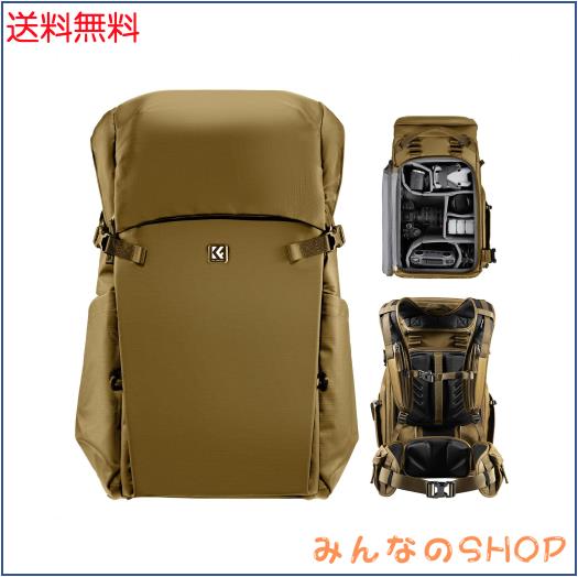 [K＆F Concept] カメラバッグ カメラバックパック カメラリュック 30L 大容量 おしゃれ nikon canon Sigma Tamron sonyなどカメラ兼用 15
