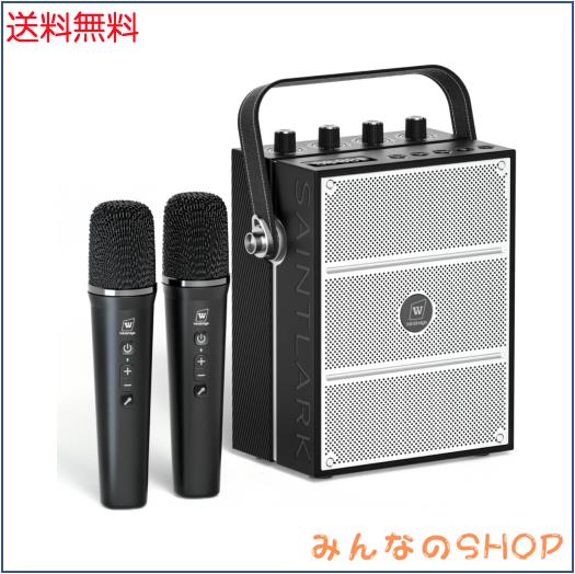 拡声器 ポータブルスピーカー ハンドマイク 2人同時使用 W WINBRIDGE 拡声器 ポータブルスピーカー ハンドマイク 2人同時使用