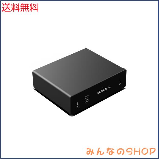 S.M.S.L D1 D/Aコンバーター ハイレゾ対応/ROHM 高性能DAC IC 「BD34352EKV」搭載/USB 光ファイバ 同軸 から RCA 変換 OTG オーディオ Mi
