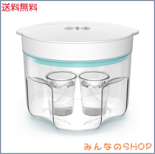 ISTOYO 樹脂気泡除去器、8分で99%の気泡を除去、99kPa真空樹脂脱気チャンバー、エポキシ、シリコンモールド、ジュエリー作り、DIYクラフ