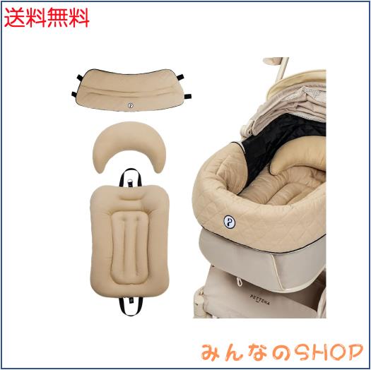 【最新犬用エルゴノミクス設計】PETTENA ペットカート クッション 3点セット 両面生地 関節保護 犬体工学 あごのせクッション ふわふわ