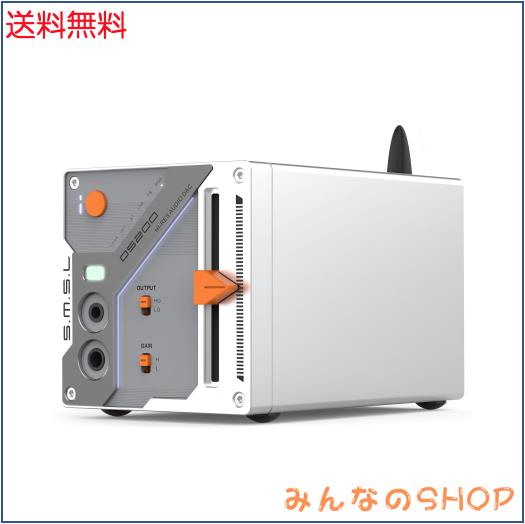 SMSL DS200 USB MQA DAC ヘッドホン アンプ CS43131 チップ2基搭載 Bluetooth 5.1 オーディオ デコーダー 3.5mm ＆ 4.4mm ヘッドフォンア