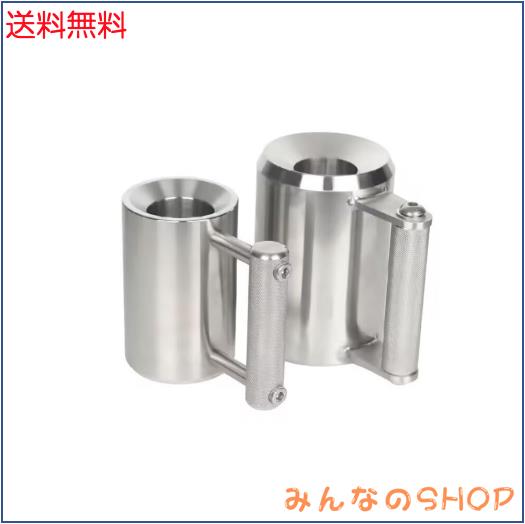 アーミー 304ステンレススチール製 オーバーウェイトウォーターカップ 6kg 8kg 10kg対応 ダンベル用カップ居家・ジム・その他シーンで使