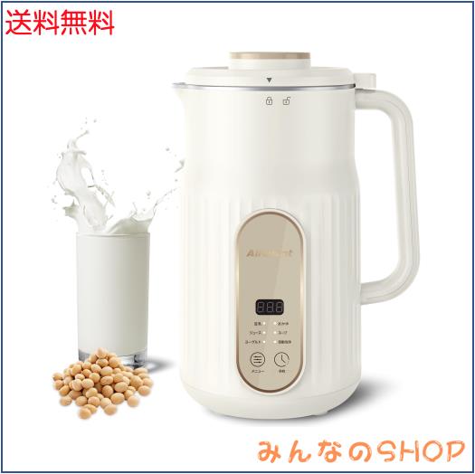 AlfaBot 多機能豆乳メーカー 1000ML ジューサー　スープ　ヨーグルト AlfaBot N2 豆乳メーカー 多機能ジューサー 完全豆乳 自家製お粥