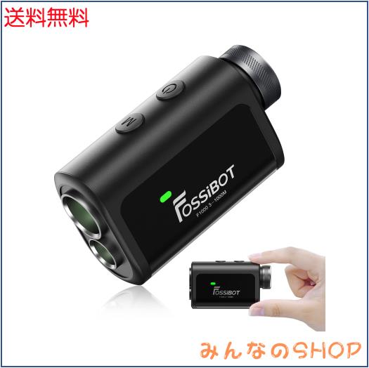 【2025年】FOSSiBOT F1000 ゴルフレーザー距離計 3点間距離測定 LCD黒表示 0.02s測定 光学6.3倍望遠 高透過レンズ 1000m/1093yd対応 マグ