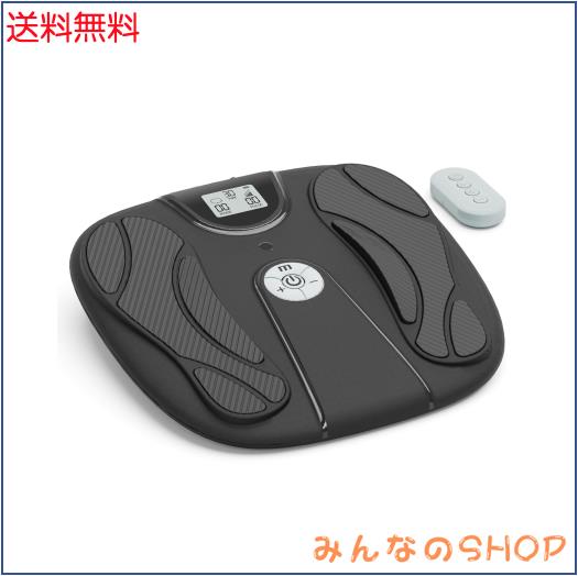 Monons[モノンズ] EMS フットケア 筋トレ・むくみ解消 10モード/50段階 トレーニング 足裏 リモコン付き 充電式 フットリラックス 足裏ケ