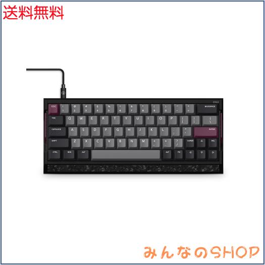 IQUNIX EV63 60% マグネットゲーミングキーボード パープル