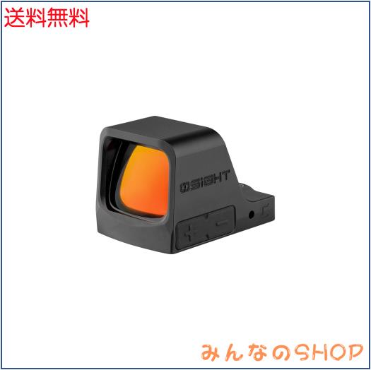 Osight(オーサイト) C レッドドットサイト 3MOAドット＆32MOAサークル マルチレチクル オートON/OFF モーションセンサー 大型窓 高級コー