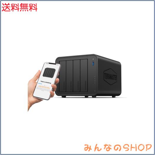 TERRAMASTER NASキット 4ベイ F4-425 デスクトップ Intel X86