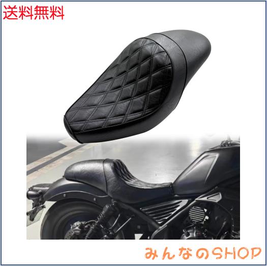 CHILILI シートFor レブル250 rebel250 /レブル250SE rebel250SE 2017-2025 シーシーバー ワンピースシートク,厚みがあり、高さがあり、