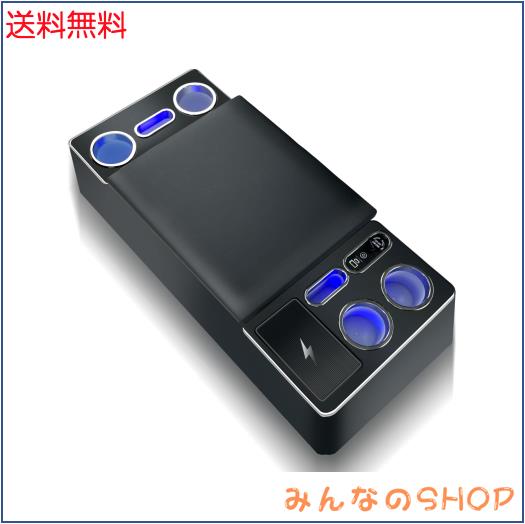 Echimy ハイエース 200系 専用 アームレスト コンソールボックス センターコンソール 1型〜8型 標準用(ワイド スーパーGL/DX不可) 車内収