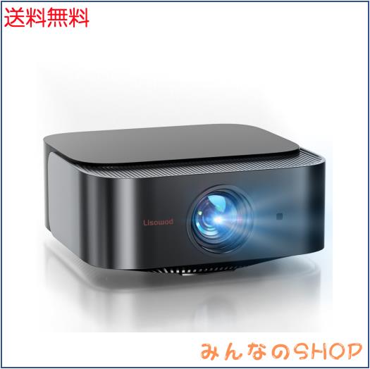 プロジェクター 家庭用 1200ANSI 【Android TV 14.0搭載】 1080P解像度 4K対応 自動台形補正 4D/4P台形補正 電動フォーカス 1.2:1 投影比