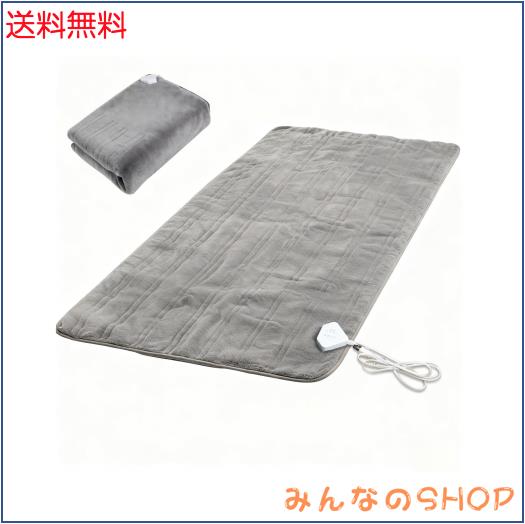 ホットカーペット 188*80cm 電気カーペット 1畳 4段階温度調節 2-10Hタイマー 頭寒足熱 ダニ退治 電気毛布 敷き シングル用 3分速暖 恒温