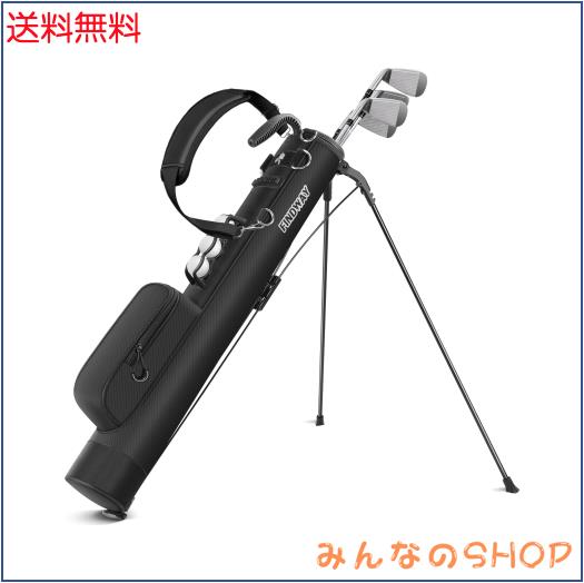 Findway ゴルフ スタンドバッグ 7-8本収納 セルフスタンド ゴルフクラブケース 約990g 軽量 キャディバッグ ユニセックス 手持ち＆ショル