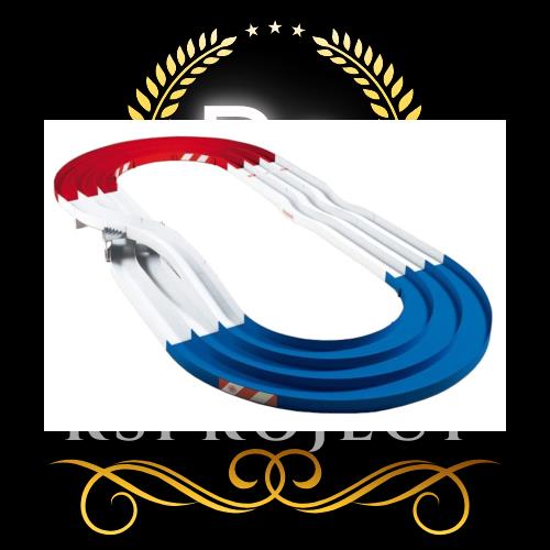 タミヤミニ四駆ジャパンカップジュニアサーキット（レッド／ブルー