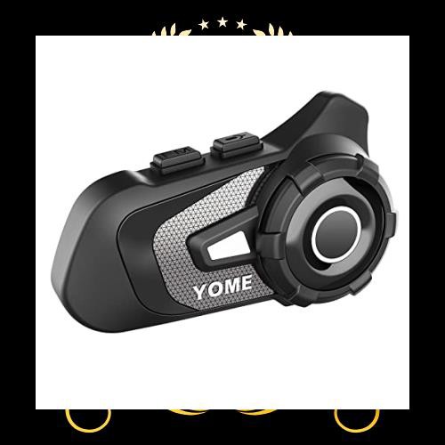 YOME バイクインカム【最大10人同時通話 連続使用40時間】S2 Plus インカム バイク用通信機器 通信距離2000M  Bluetooth5.2 バイク用インの通販はau PAY マーケット - Rs project | au PAY マーケット－通販サイト