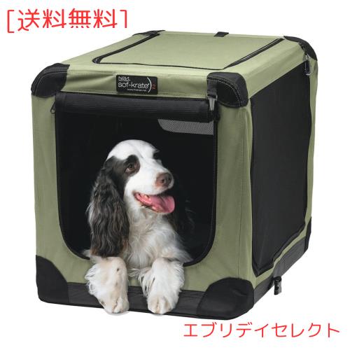 Tetra ファーストラックス (FIRSTRAX) 犬用 ソフクレート n2 Lサイズ 76L x 53W x 58H cm ペット用クレート初の防災製品等推奨品の認証
