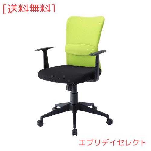 サンワサプライ OAチェア グリーン SNC-NET14AG