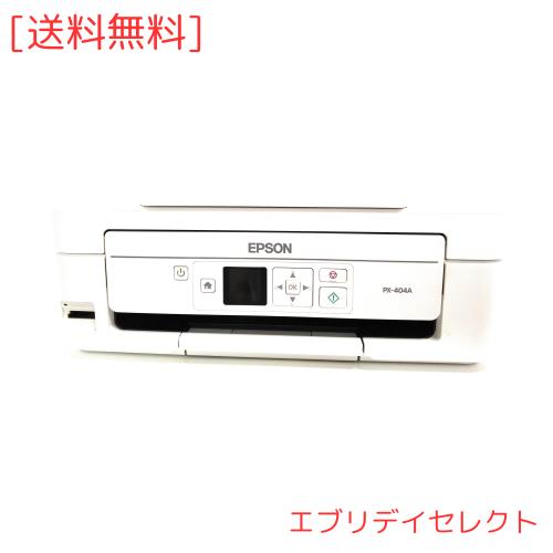 旧モデル エプソン Colorio インクジェット複合機 PX-404A 1.44型カラー液晶モニター・メモリーカードスロット搭載 文字がきれい4色独立の通販は