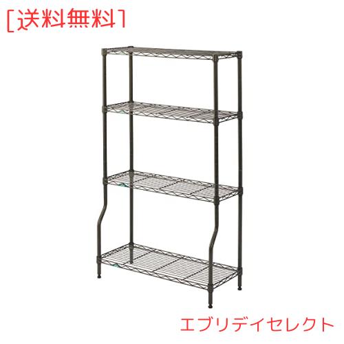 ドウシシャ ルミナス ガーデンラック 幅70 4段 屋外OK サビに強い