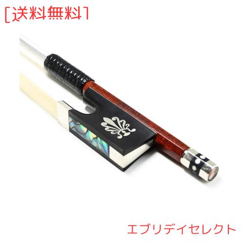 VingoBow 炭素提琴弓 フェルナンブコ動作と人はだ のモンゴル馬毛 Pernambucoなひな型125V