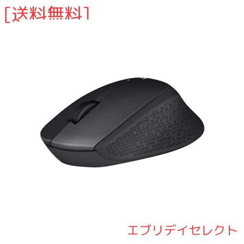 ロジクール M331BK ワイヤレスマウス 無線 静音 3ボタン 電池寿命最大24ケ月 マウス M331 ブラック 国内正規品 7,281円