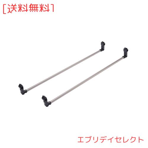カーメイト(CARMATE) 車内 収納 ハンガーバー L 2本セット クロスライド ハイエース (200系) NV350 キャラバン (E26) NS105