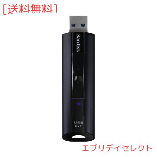 128GB SanDisk サンディスク USBメモリー ExtremePro USB3.1(Gen 1)対応 R:420MB/s W380MB/s スライド式 海外リテール SDCZ880-128G-G46の通販は 11,618円