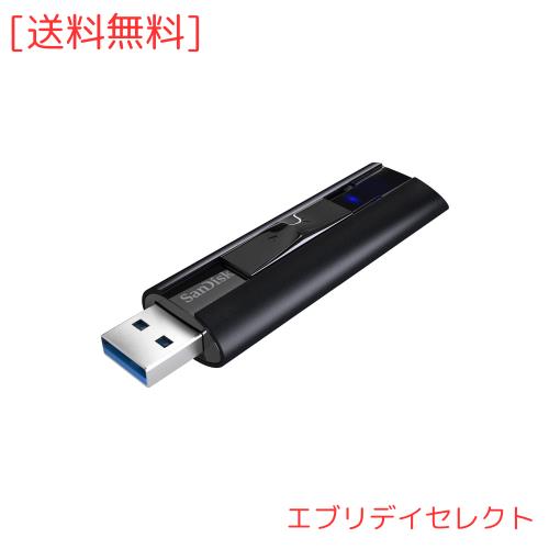 256GB SanDisk サンディスク USBメモリー ExtremePro USB3.1(Gen 1) 対応 R:420MB/s W380MB/s スライド式 海外リテール SDCZ880-256G-G46