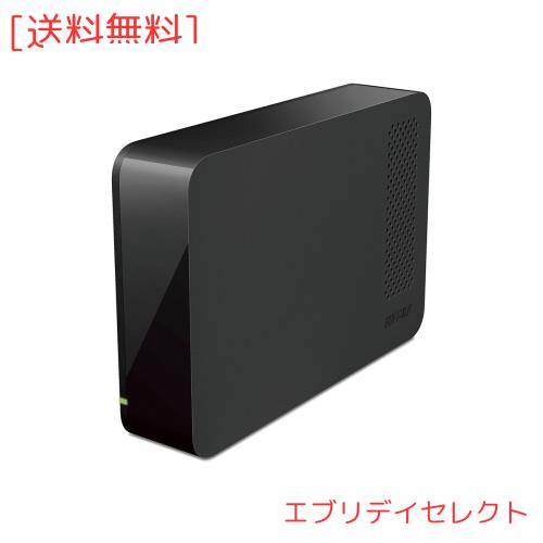 BUFFALO USB3.1(Gen1)/3.0/2.0対応 PC/家電対応 外付けHDD 3TB ブラック