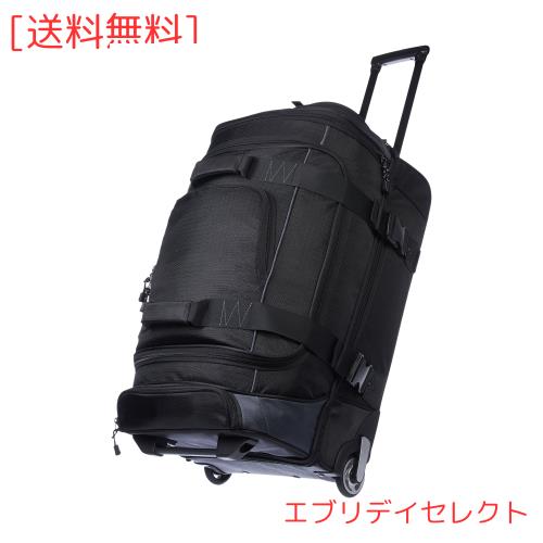 ボストンバッグ ダッフルバッグ キャスター付き 76cm Amazon.co.jp: Amazonベーシック ハンドルとキャスター付き
