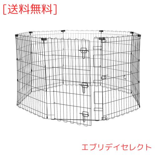 Amazonベーシック ペットサークル ペットフェンス 犬用 折りたたみ可能