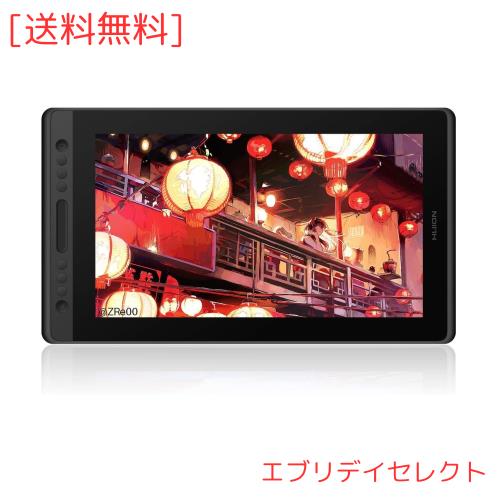 HUION 液タブ Kamvas Pro16 液晶ペンタブレット Chromebook対応 充電
