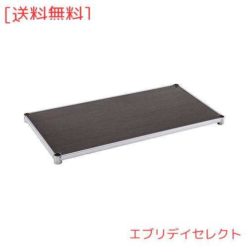 ドウシシャ ルミナス ラック スチールラックパーツ ウッドシェルフ 木製棚板 ポール径25mm 幅91.5×奥行46cm LWS9045VGY スリーブ無し 棚