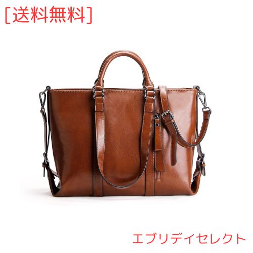 [krison] ビジネスバッグ トートバッグ 牛革 大容量 A4サイズ ショルダーバッグ レディース メンズ 3way 斜めがけバッグ 通勤バッグ レデ
