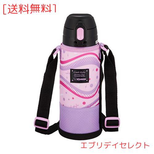 象印マホービン(ZOJIRUSHI) お出掛け クール・スポーツボトル ミックスパープル 820ml 18/8 ステンレススティール  SP-JB08-VU｜au PAY マーケット