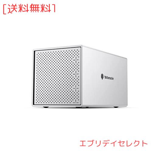 Yottamaster (4Bay) HDDケース 3.5インチ USB3.2 GEN-1 Type-C接続 SATA？ 4台搭載可能 外付けハードディスクケース アルミ合金 ハードド 13,244円
