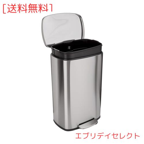 Amazonベーシック ゴミ箱 50L(50リットル) ソフトクローズ 静音