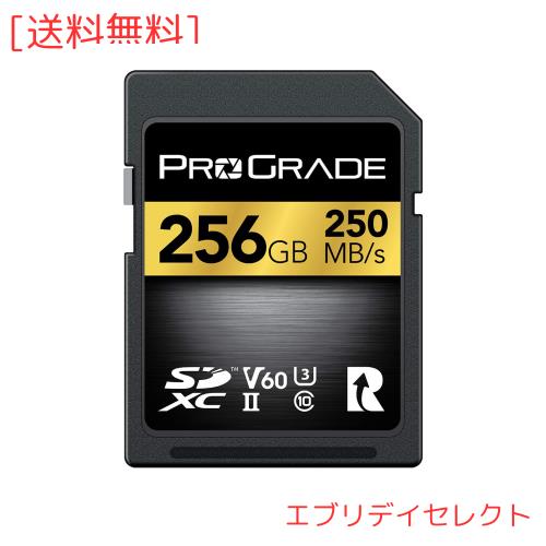 ProGrade Digital SDXC UHS-II V60 GOLD 256GB プログレードデジタル 正規輸入品【Amazon.co.jp限定】 29,492円