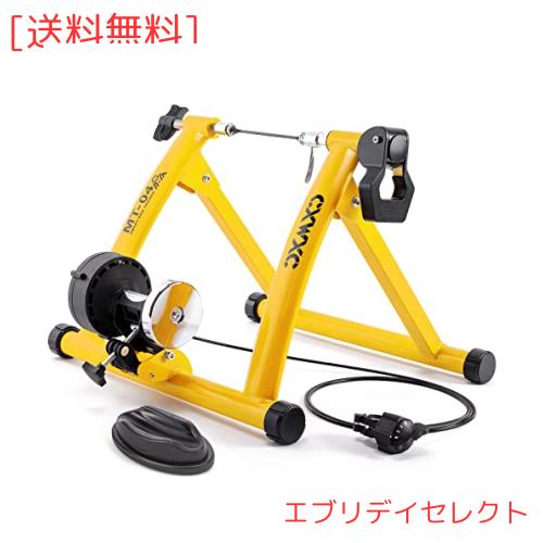 CXWXC 自転車 ローラー台 固定ローラー サイクルトレーナー 26〜29インチ対応 6段階負荷調整 折り畳み リモコンシフター・マグライザー・