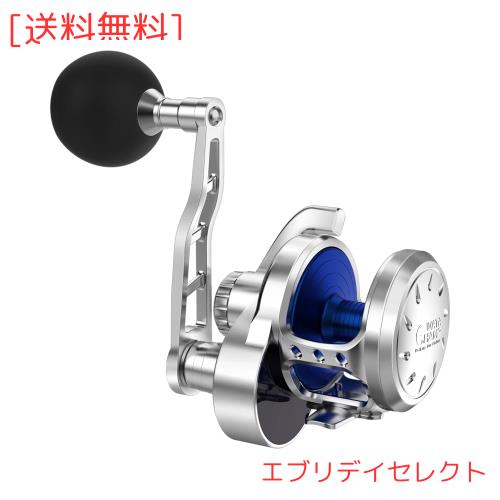 WATACHAMPワタチャンプ カリビアン（Caribbean） ジギング専用ベイトリール 大物用 レバードラグリール パワーハンドル 全身金属精密機械