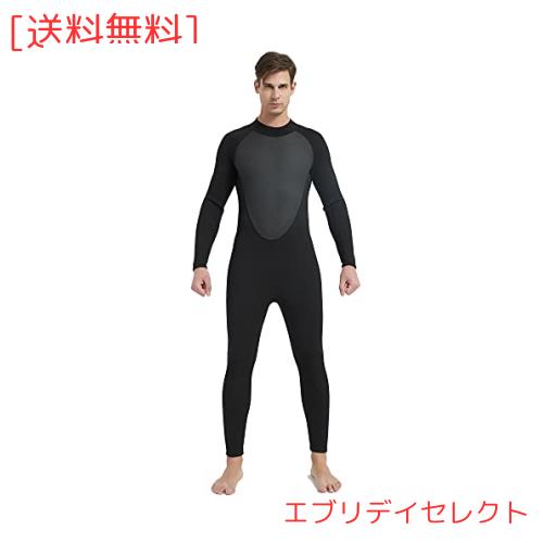 MORGEN SKY ウェットスーツ メンズ 2mm/3mm ワンピース ネオプレン素材 胸スキン ダイビング サーフィン 素潜り フィッシング バックジッの通販は 7,687円