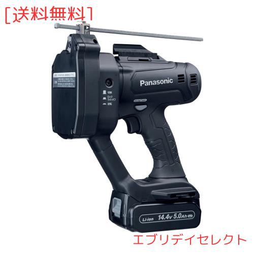 パナソニック 充電全ネジカッター 14.4V 5.0Ah電池パック×2個/充電器/ケース付き デュアル (14.4V/18V対応) W1/2・M12・W3/8・M10対応 Eの通販は