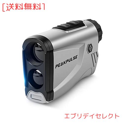 【公式】PEAKPULSE(ピークパルス) ゴルフ レーザー距離計 国内ブランド 660yd対応 IPX5防水光学6倍望遠 連続測定スロープ補正 国内ブラン