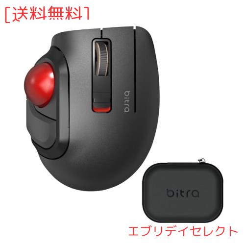 エレコム マウス Bluetooth (iOS対応) トラックボール Sサイズ 小型 親指 5ボタン 静音 ブラック M-MT1BRSBKの通販は 14,035円