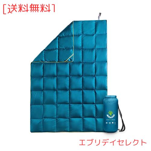 4Monster ダウン ブランケット マルチブランケット 防寒 アウトドア キャンプ 旅行 軽量 防水 防風 コンパクト ひざ掛け 肩掛け 掛け布団の通販は