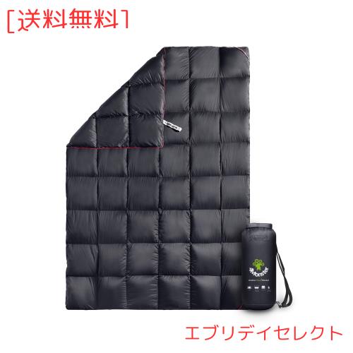 4Monster ダウン ブランケット マルチブランケット 防寒 アウトドア キャンプ 旅行 軽量 防水 防風 コンパクト ひざ掛け 肩掛け 掛け布団