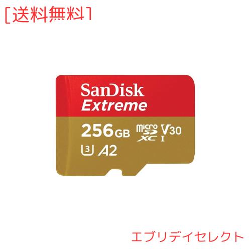 SanDisk 256GB microSDカード SDXC UHS-1 U3 V30 4K Ultra HD対応 SDSQXA1-256G-GN6MN [並行輸入品]